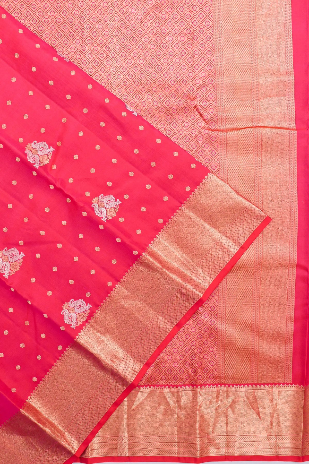 Taranga Kanchi Silk Butta Pink Saree