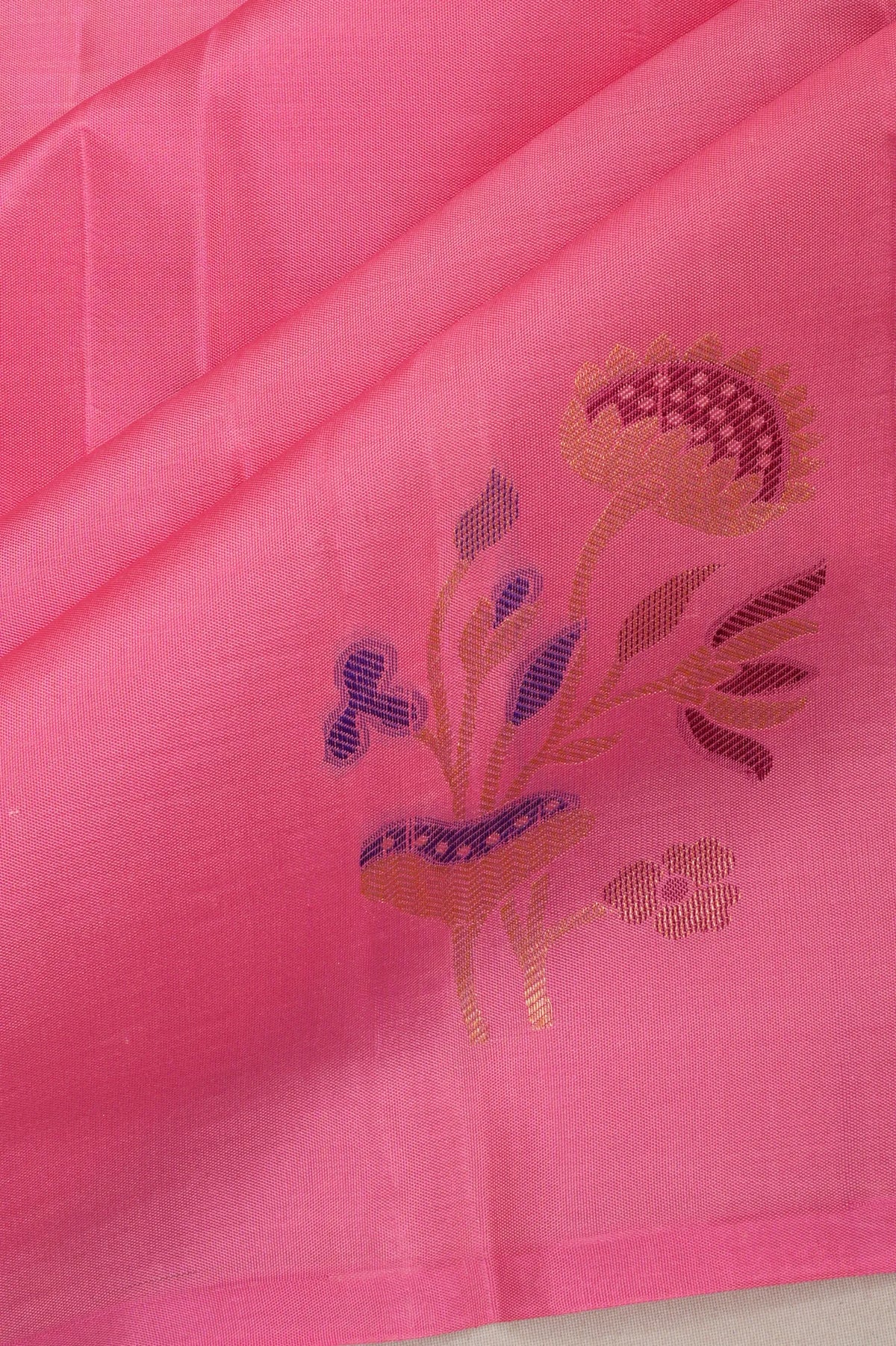 Taranga Kanchi Silk Butta Pink Saree