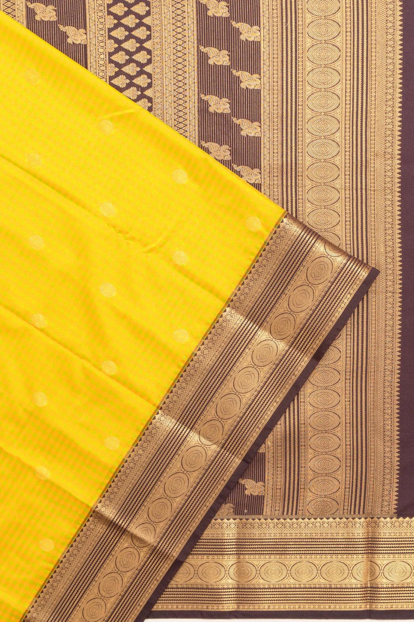 Dharmavaram Art Silk Checks And Butta Red Saree
