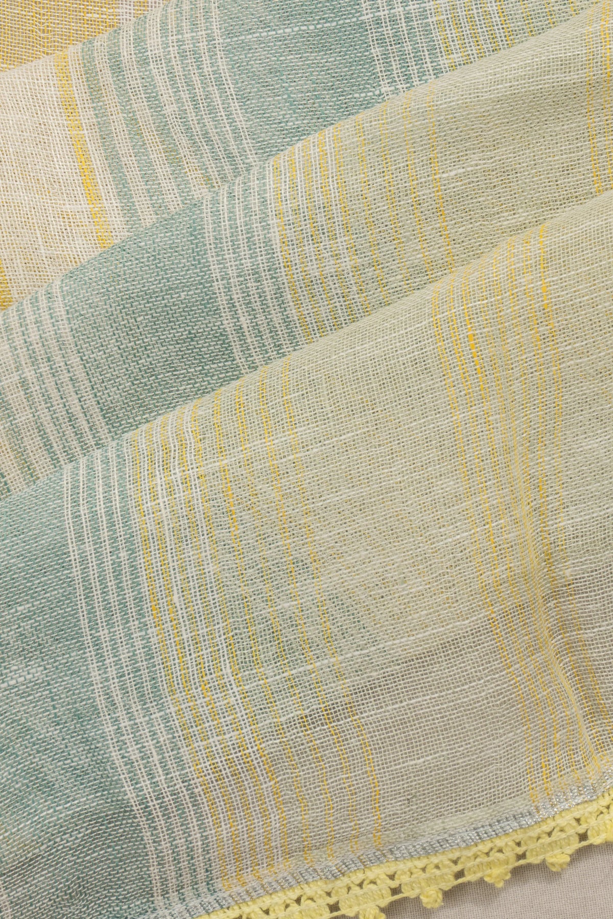 Linen Lines Multicolour Saree