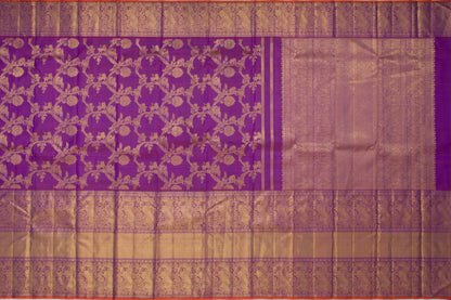 Kanchipuram Silk Oosi Lines And Jaal Purple Saree/4732789_3.jpg