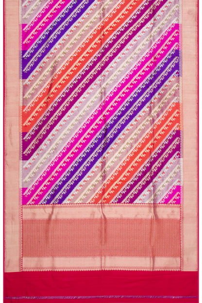 Banarasi Silk Leheriya Rangkat Dupatta