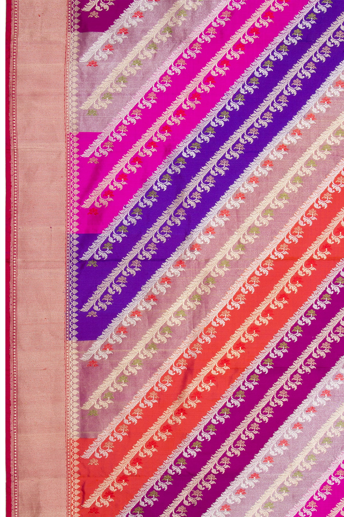 Banarasi Silk Leheriya Rangkat Dupatta