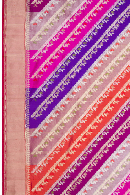 Banarasi Silk Leheriya Rangkat Dupatta