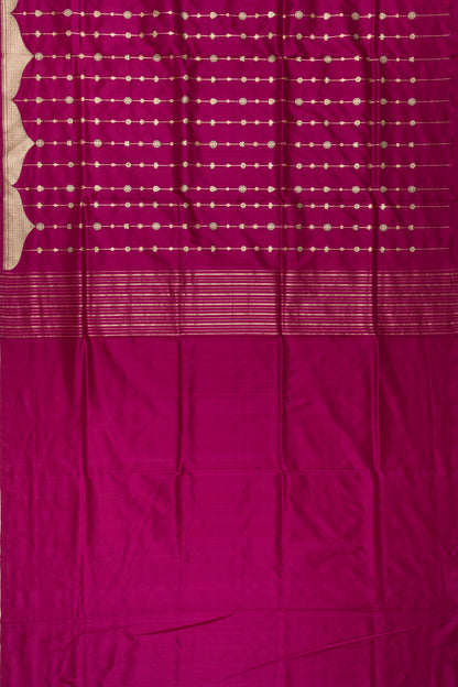 Banarasi Silk Kadwa Brocade Purple Saree