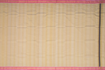 Kanchipuram Pure Silk Tissue Plain Gold Dhoti
