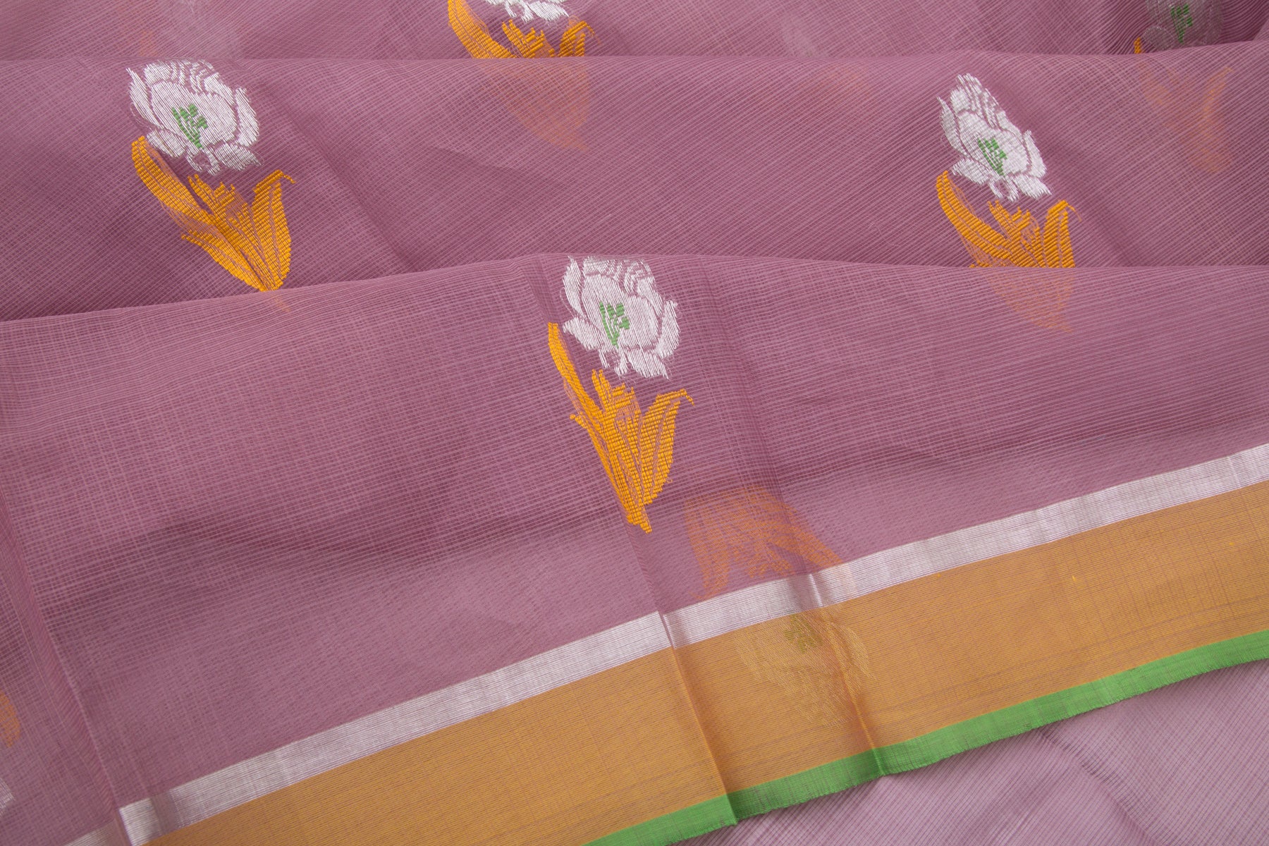 Kota Silk Butta Purple Saree