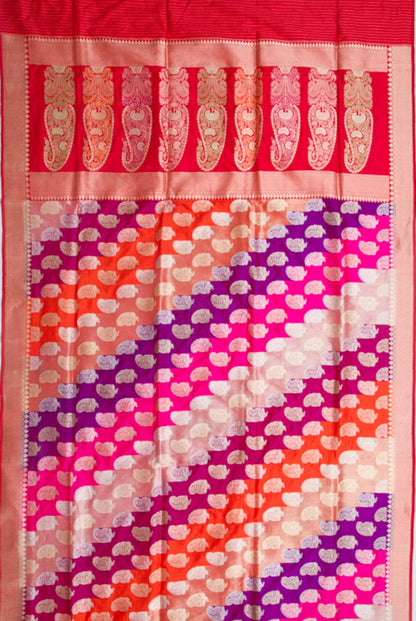 Banarasi Silk Butta Rangkat Saree