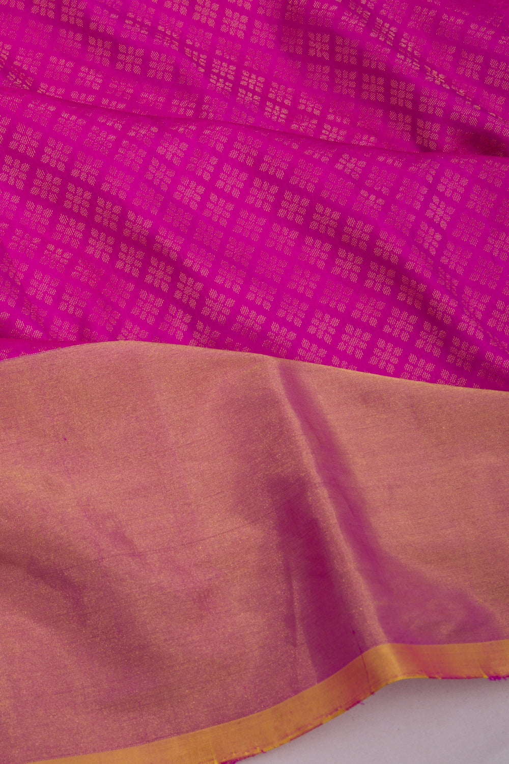 Coimbatore Soft Silk Brocade Pink Saree