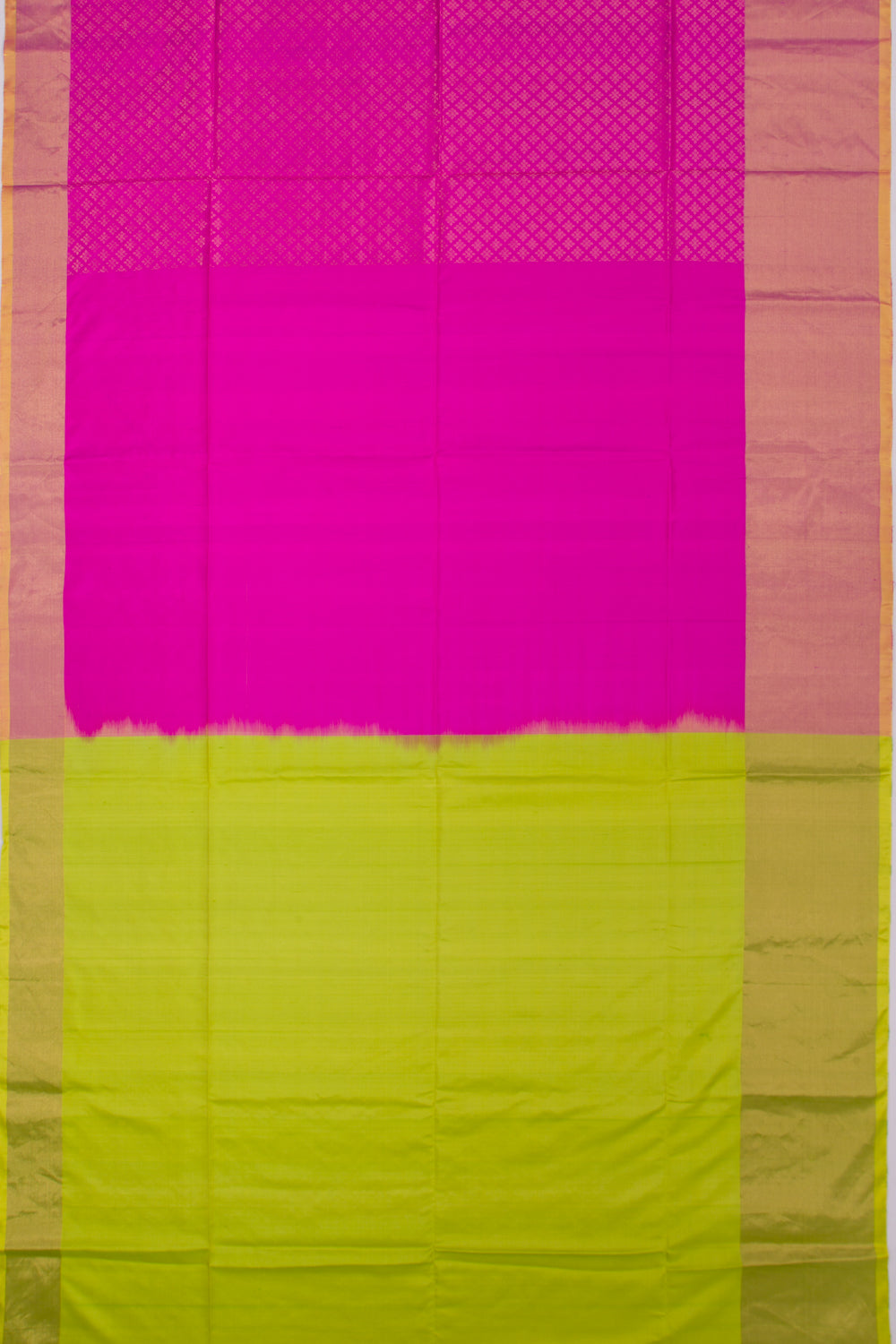 Coimbatore Soft Silk Brocade Pink Saree