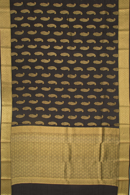 Binny Silk Butta Black Saree