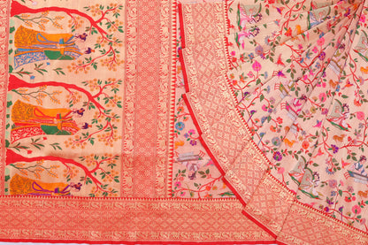 Banarasi Silk Tissue Gold Saree/5041955_2.jpg