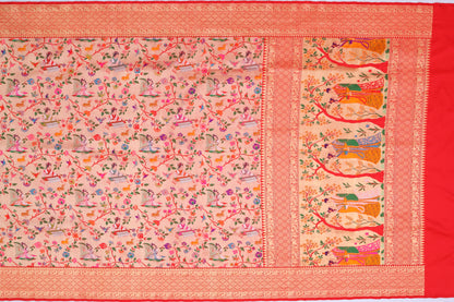 Banarasi Silk Tissue Gold Saree