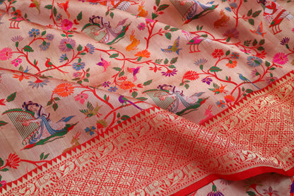 Banarasi Silk Tissue Gold Saree