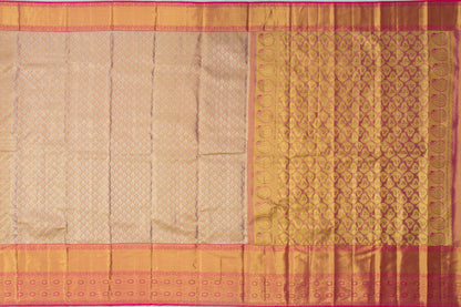 Soft Silk Tissue Brocade Pink Saree