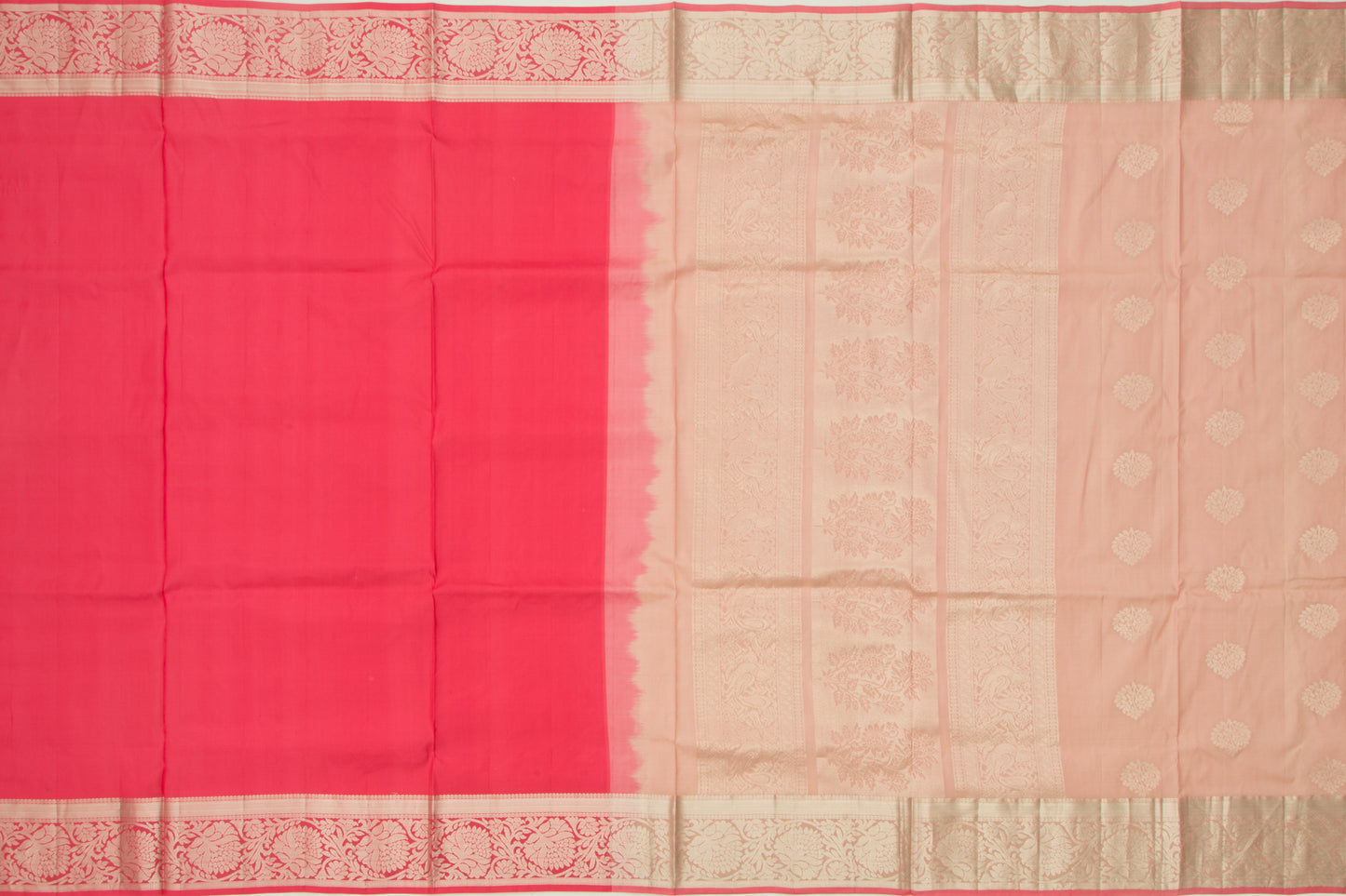 Coimbatore Silk Butta Pastel Pink Saree