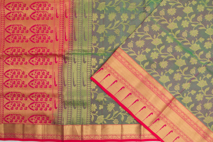 Coimbatore Soft Silk Jaal Dual Tone Purple And Green Saree/5075129_2.jpg