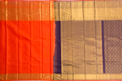 Taranga Kanchi Silk Jaal Plum Purple Saree