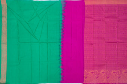 Taranga Kanchi Silk Brocade Pink Saree