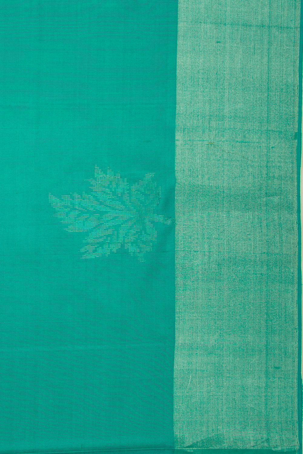 Coimbatore Soft Silk Butta Sea Green Saree