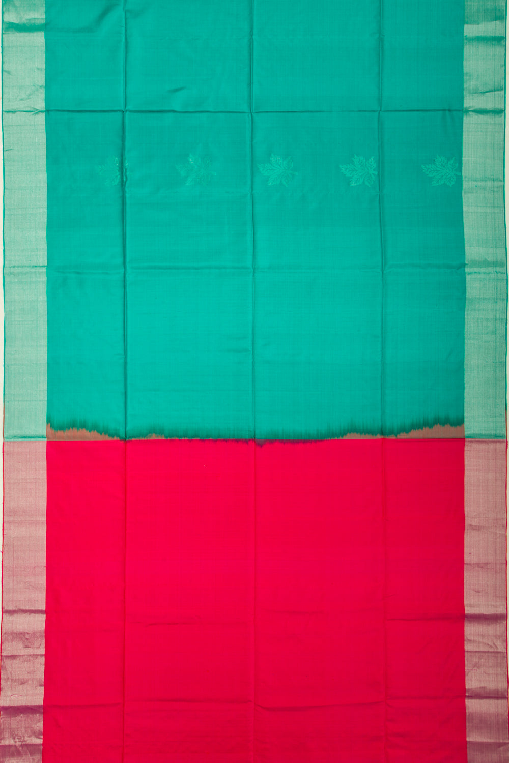 Coimbatore Soft Silk Butta Sea Green Saree