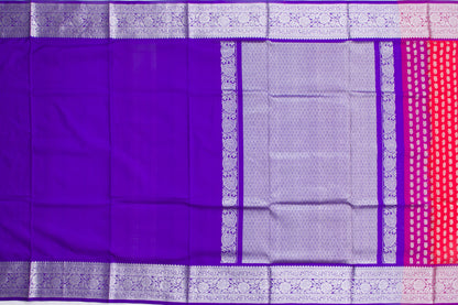 Venkatagiri Silk Brocade Red Saree