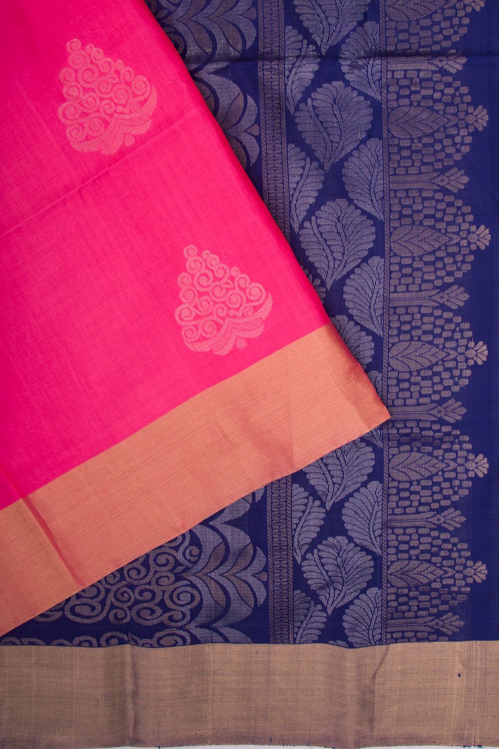 Coimbatore Soft Silk Butta Pink Saree