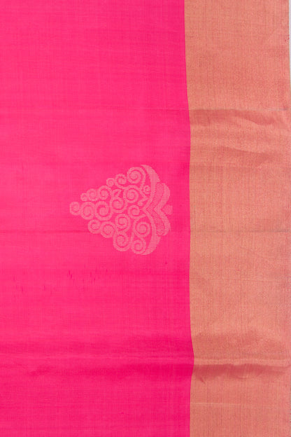 Coimbatore Soft Silk Butta Pink Saree