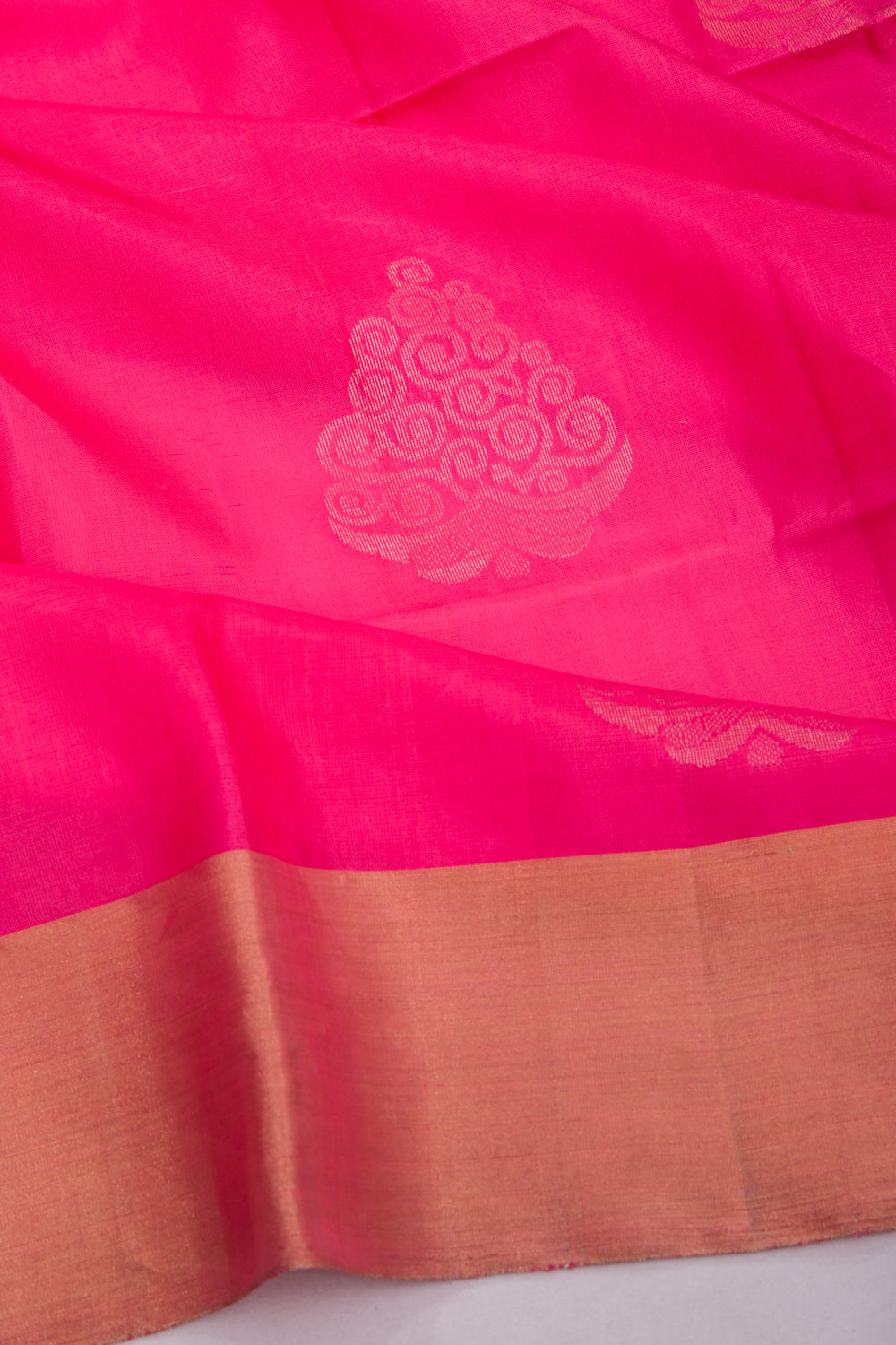 Coimbatore Soft Silk Butta Pink Saree
