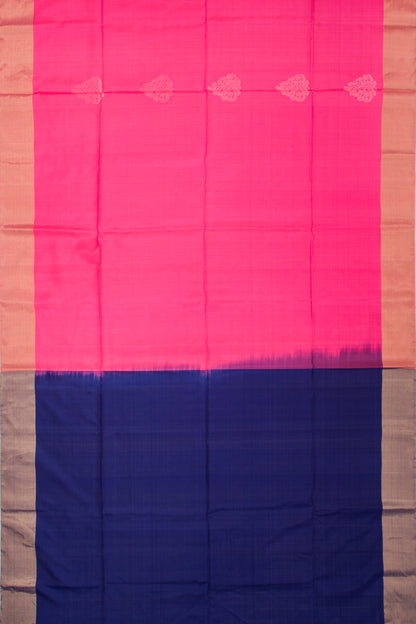 Coimbatore Soft Silk Butta Pink Saree