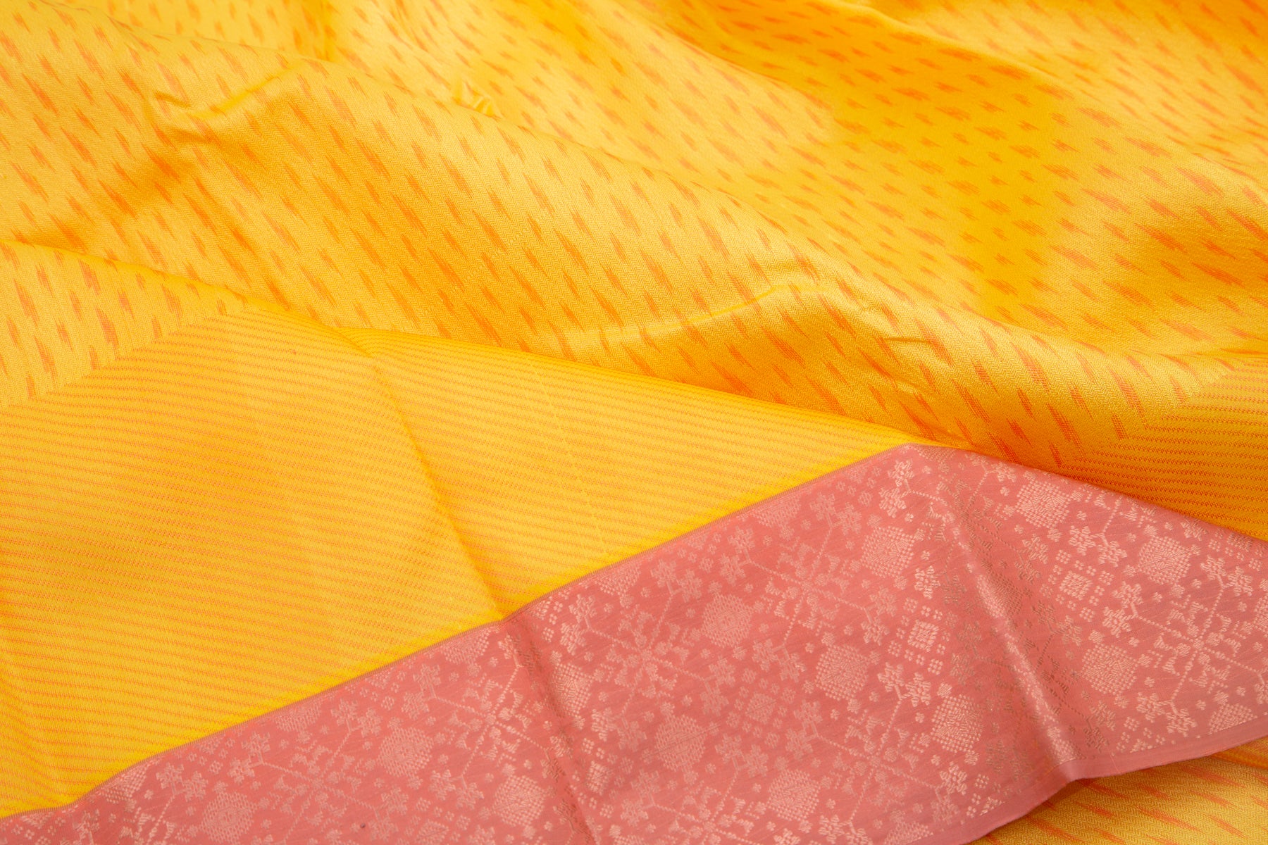 Soft Silk Jacquard Yellow Saree