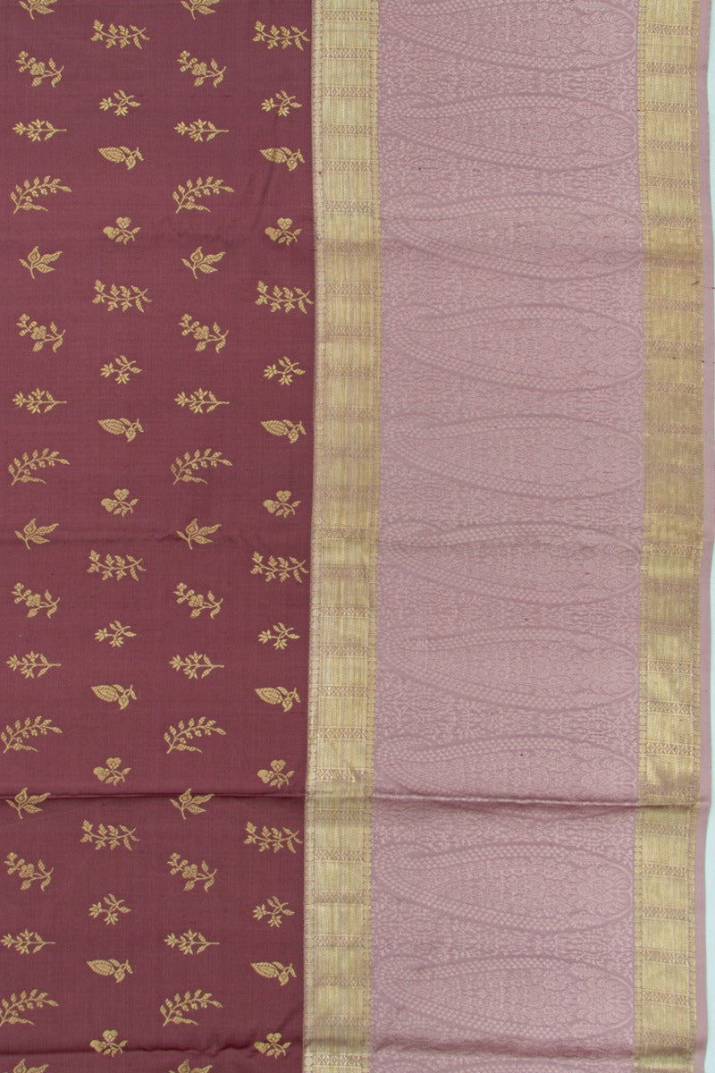 Taranga Kanchi Silk Jacquard Snuff Saree