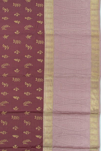 Taranga Kanchi Silk Jacquard Snuff Saree