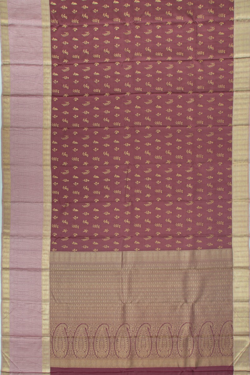 Taranga Kanchi Silk Jacquard Snuff Saree