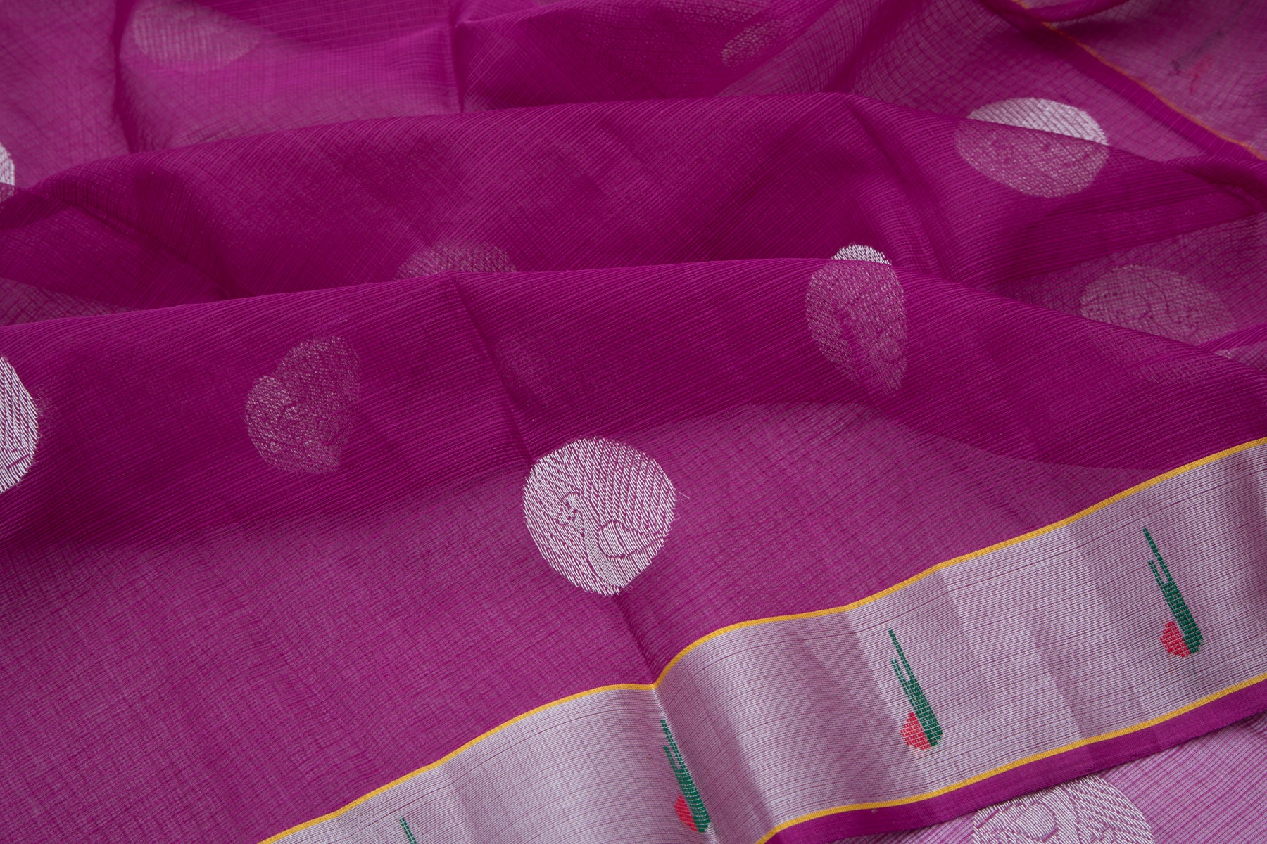 Kota Silk Butta Purple Saree