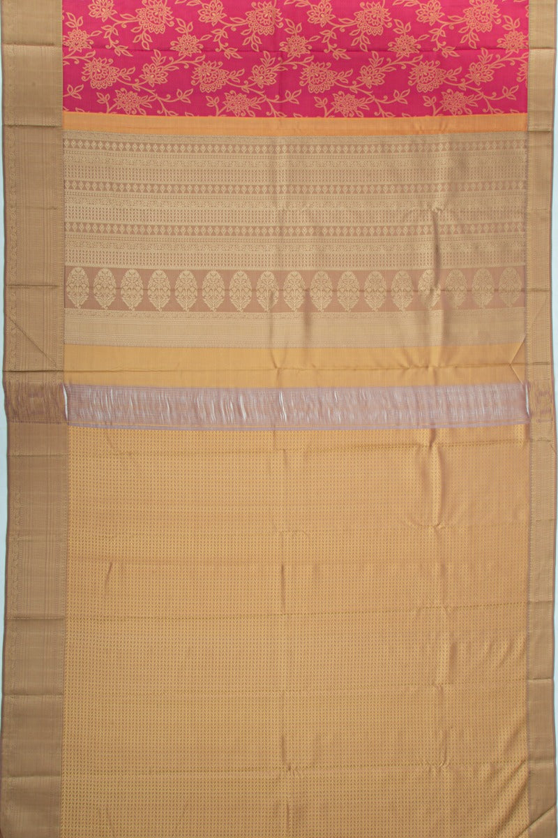 Taranga Kanchi Silk Jacquard Pink Saree