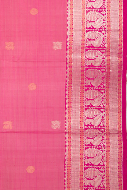 Taranga Kanchi Silk Butta Pink Saree