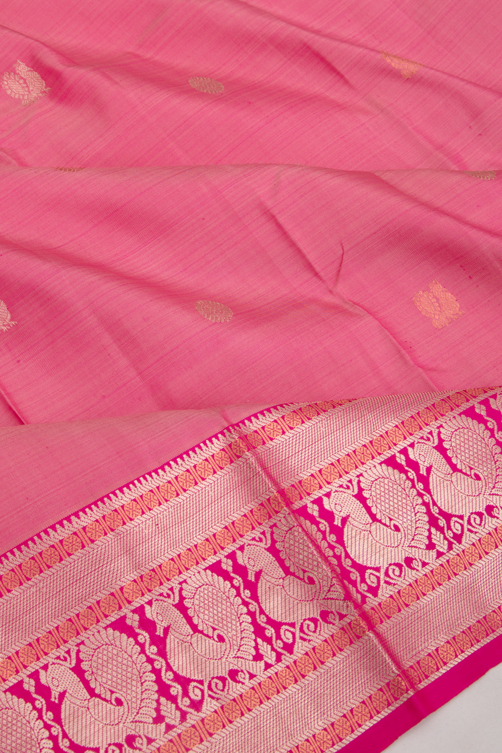 Taranga Kanchi Silk Butta Pink Saree