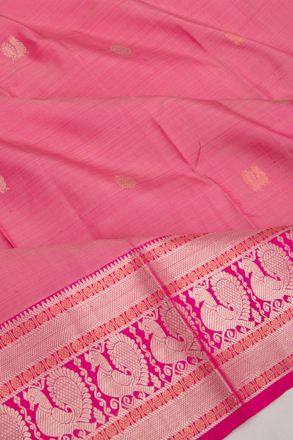 Taranga Kanchi Silk Butta Pink Saree