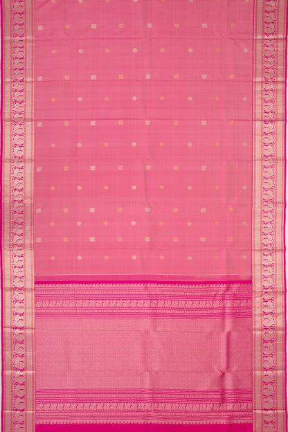 Taranga Kanchi Silk Butta Pink Saree