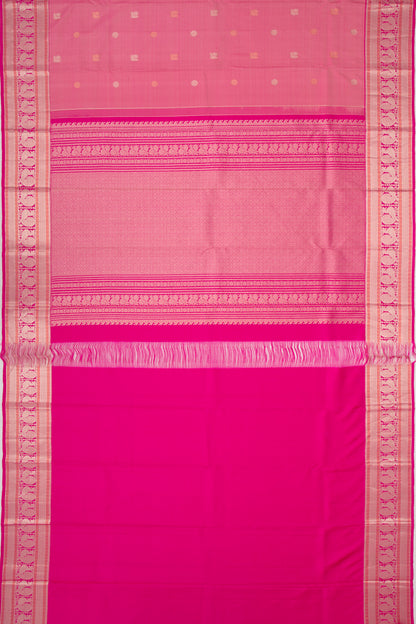 Taranga Kanchi Silk Butta Pink Saree