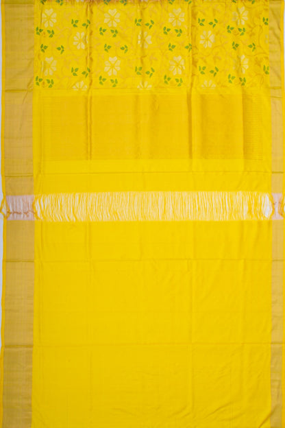 Uppada Silk Jamdani Brown Saree