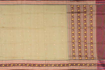 Banarasi Kora Organza Kadwa Butta Cream Saree