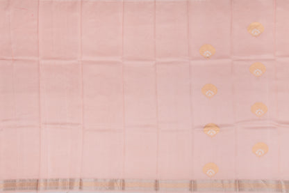 Banarasi Katan Silk Butta Baby Pink Saree