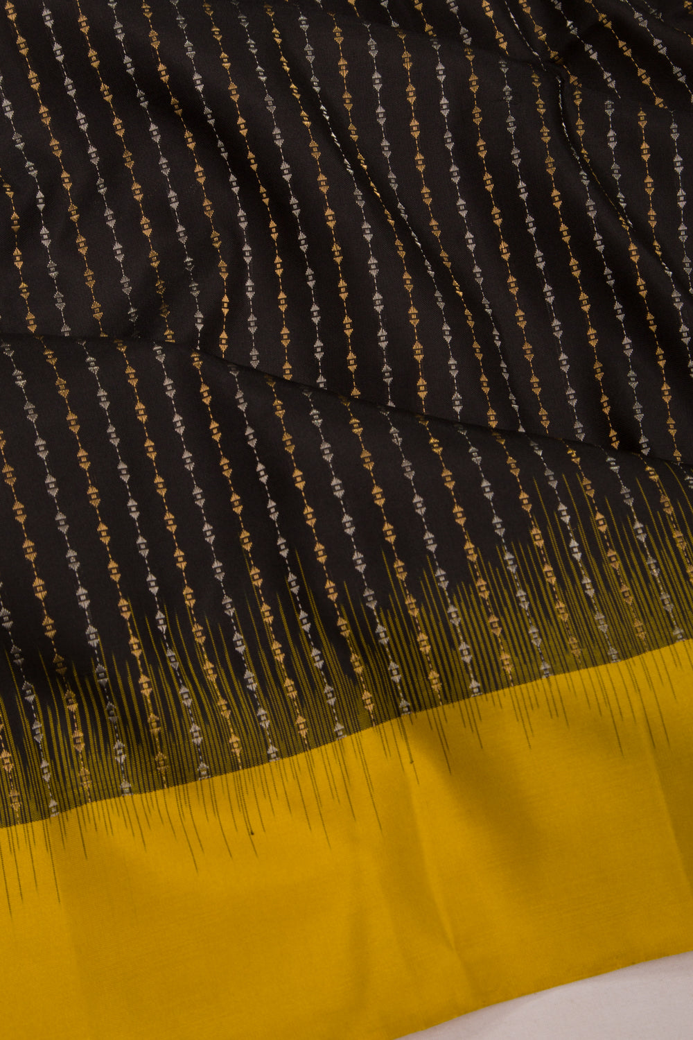 Coimbatore Soft Silk Brocade Black Saree