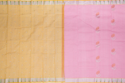 Kota Silk Butta Pink Saree