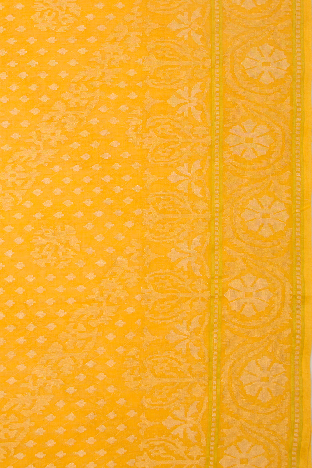 Banarasi Cotton Jamdani Peethambari Saree