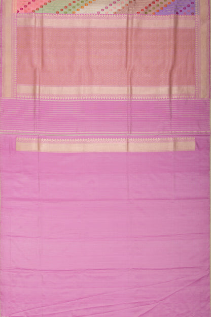 Banarasi Silk Rangkat Kadwa Multicolor Saree