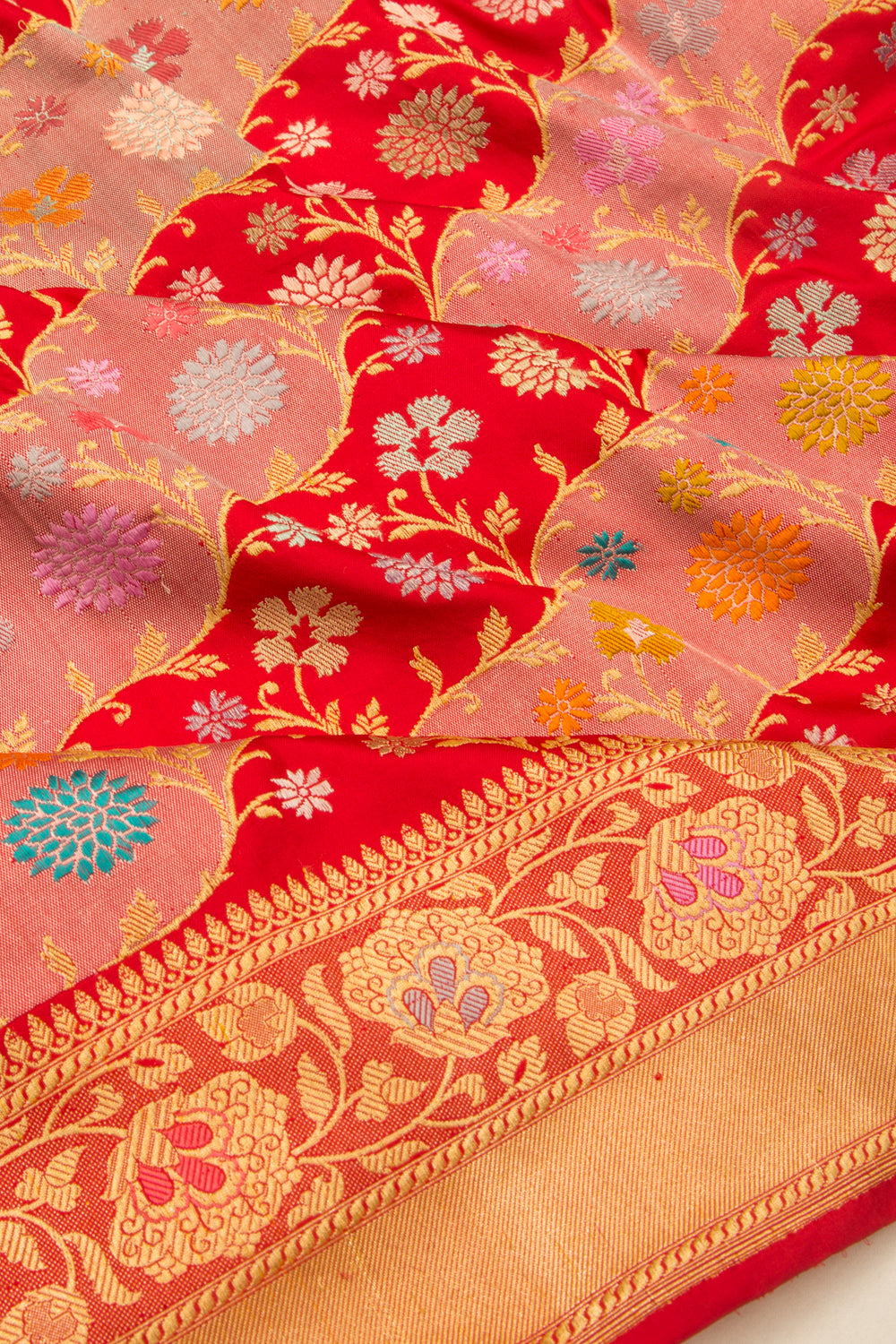 Banarasi Silk Rangkat Saree