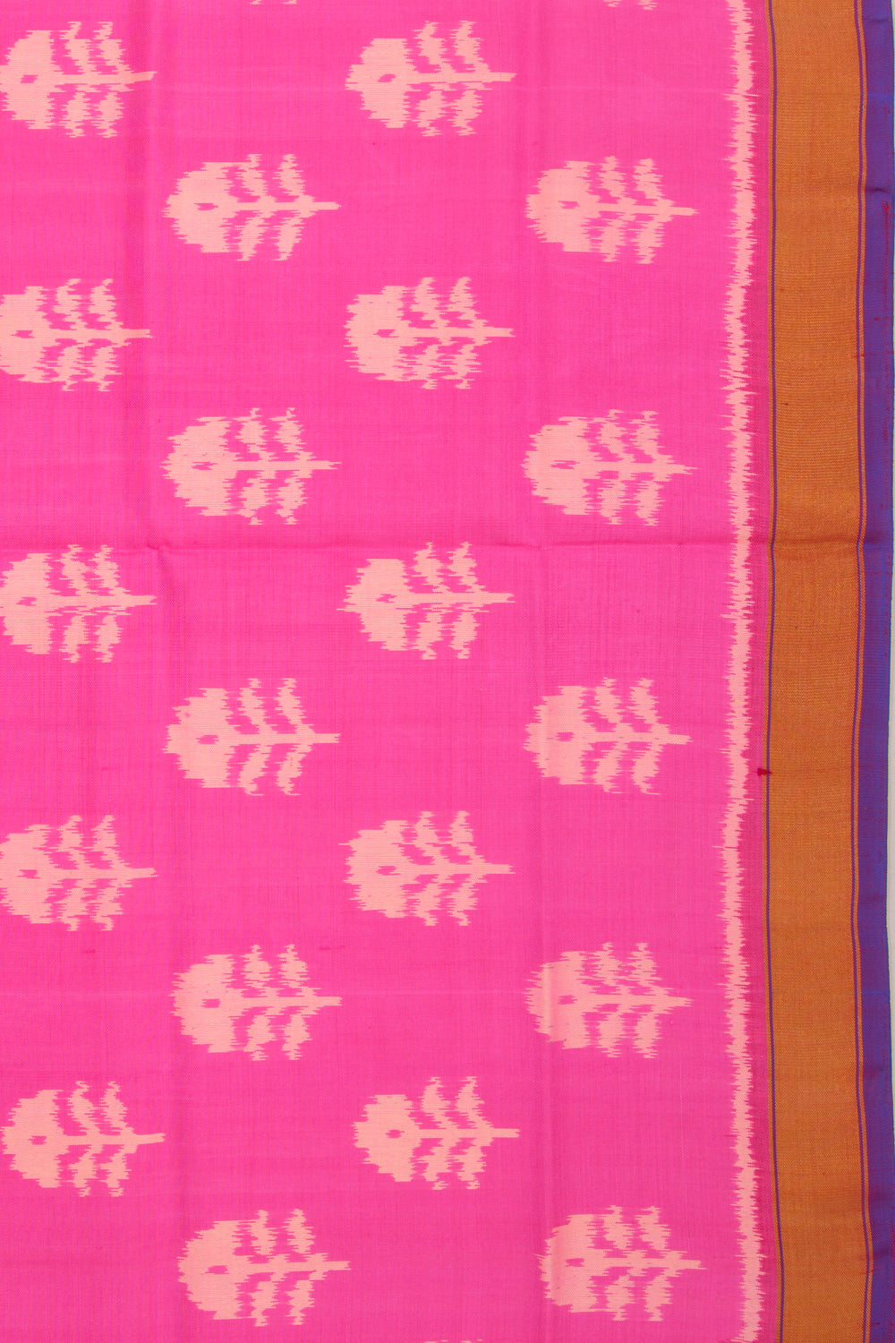 Rajkot Patola Silk Ikat Pink Saree